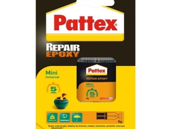 LJEPILO UNIVERZAL EPOXY REPAIR 6 ml PATTEX