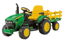 Peg Perego traktor na akumulator John Deere Ground Force s prikolicom
