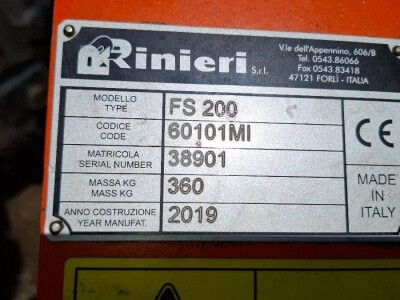 PIPALICA RINIERI FS 200