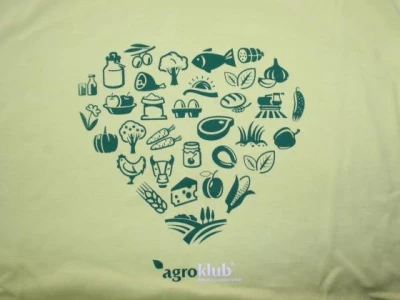 Pistacio Agroklub majica - "srce"