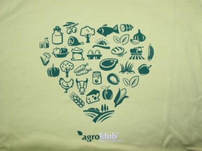 Pistacio Agroklub majica - "srce"