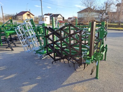 Poluteška drljača sa hidrauličnim podizanjem krila, radni zahvat 3.60, PN/ŠK