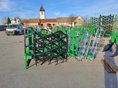 Poluteška drljača sa hidrauličnim podizanjem krila, radni zahvat 3.60, PN/ŠK