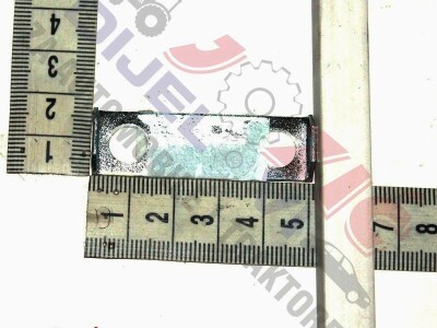 Podloška okretača dupla ravna