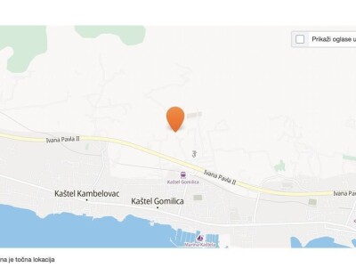 Poljoprivredno zemljište, Kaštel Gomilica, 1520 ili 1386 ili 1329 m2