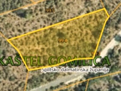 Poljoprivredno zemljište, Kaštel Gomilica, 1520 ili 1386 ili 1329 m2