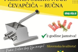 Preša za oblikovanje ćevapčića – ručna