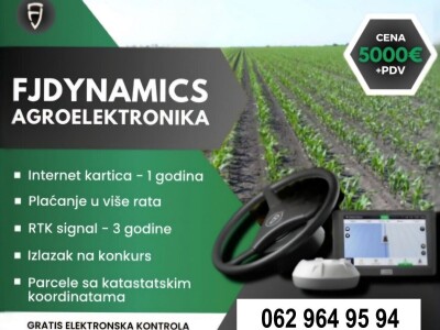 prodaja auto pilot navigacije FJdynamics i kontrola setve  AGROELEKTRONIKA
