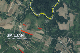 PRODAJA POLJOPRIVREDNOG ZEMLJIŠTA – SMILJANSKO POLJE (GOSPIĆ)