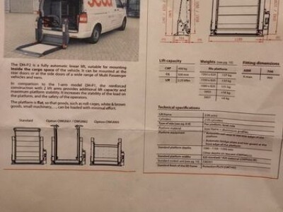 Prodajem rampu DHOLLANDIA DH-P2.04 nosivost 450 kg.