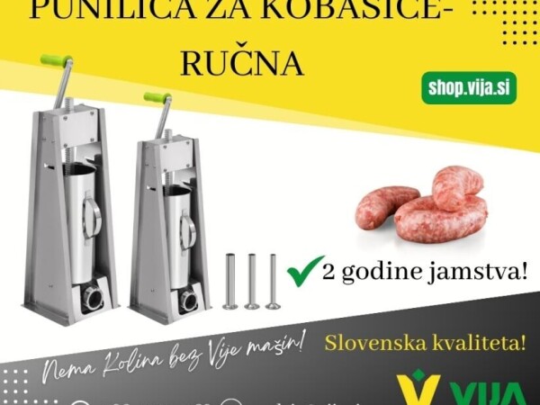 Punilica za kobasice - ručna 9l ili 6l