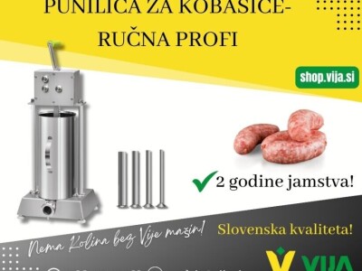 Punilica za kobasice - ručna hoby 6l
