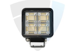 Radna lampa 64 W, raspršena, kvadratna