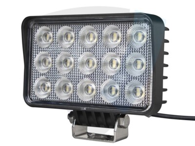Radna LED lampa, 60 W, raspršena, pravokutna