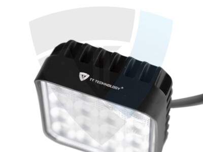 Radna LED lampa, 64 W, raspršena, kvadratna