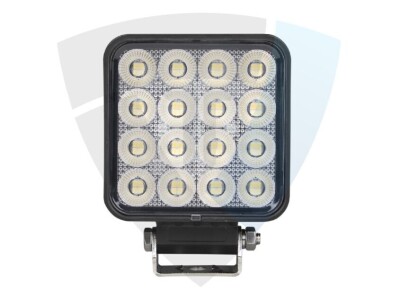 Radna LED lampa, 64 W, raspršena, kvadratna