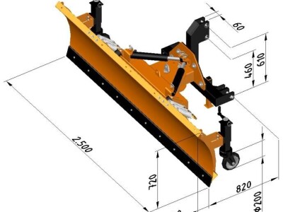Ralice za Snijeg RPTV2501 ALPLAS 250 cm (Ralica)