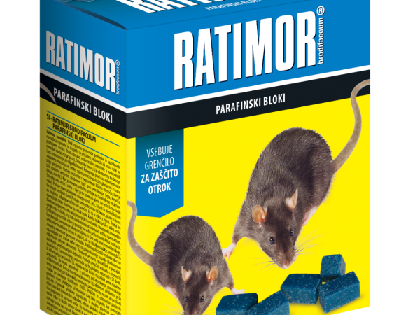 Ratimor Brodifacoum parafinski blokovi