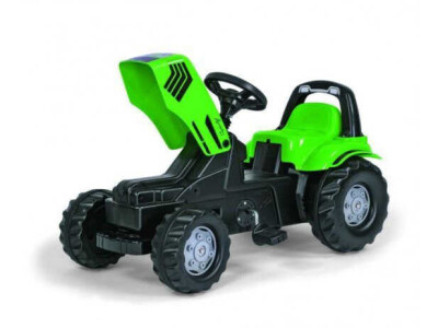 Rolly Toys traktor na pedale Deutz-Fahr + utovarivač + prikolica