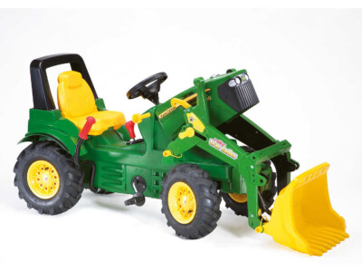 Rolly Toys traktor na pedale John Deere 7930 + prednji utovarivač (gume na zrak, kočnice, dvije brzine)