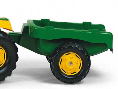 Rolly Toys traktor na pedale John Deere + prednji utovarivač + prikolica