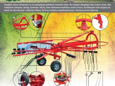 Rotacioni Skupljač Sijena 3.2 m