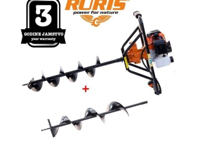 RURIS motorni bušač rupa-zemlje 2.3KS, 80cm - TT12