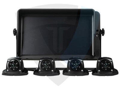 Set monitor na dodir 360°, 10,1’’ s 4 kamere