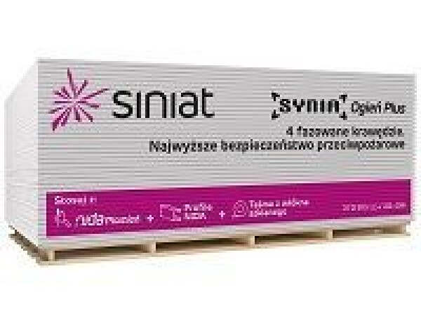 GIPSANA PLOČA 12.5 MM SINIAT