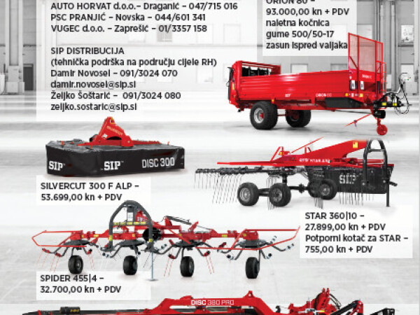 Akcijska ponuda SIP strojne industrije do 31.12.2016.