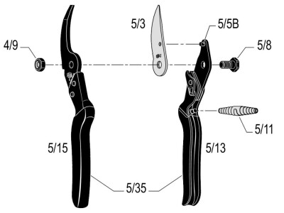 Škare za rezidbu FELCO 5