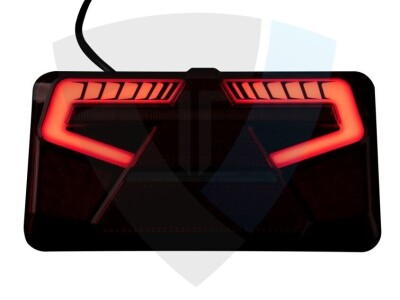 Stražnja LED lampa, 12–24 V, 5 funkcija TT.12601