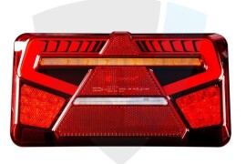 Stražnja LED lampa, 12–24 V, 5 funkcija TT.12601