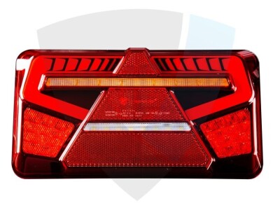 Stražnja LED lampa, 12–24 V, 5 funkcija TT.12601