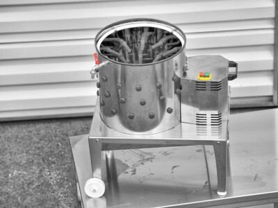 Stroj za čišćenje pilića - Hoby - slovenski proizvod