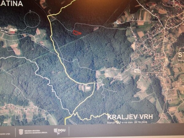 Šuma 59.859 m2 - Strmec Stubički