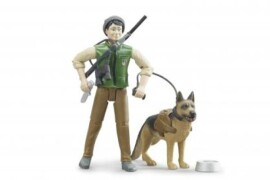 Bruder Šumski rendžer s psom i opremom