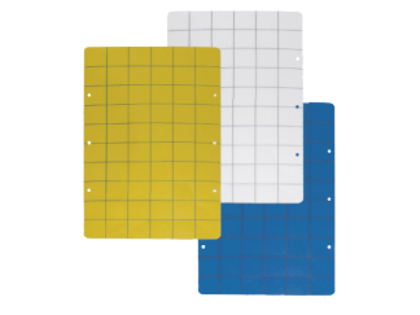 Ljepljive ploče; žute, bijele i plave