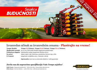 Vaderstad Tempo T6-7 sejalica