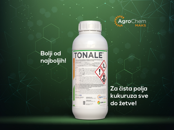 TONALE - inovativni kompletni herbicid. Bolji od najboljih!