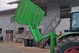 Traktorski plato visoki dvig