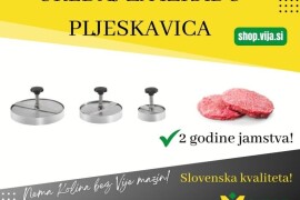 Uređaj za izradu pljeskavica - ručni, inox