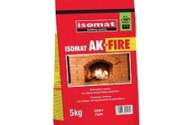 ISOMAT VATROSTALNI CEMENTNI MORT AK-FIRE, GREY  5 kg