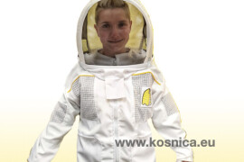 MODEL 2023: Delux P ventilirajuća pčelarska jakna (klasična jakna za pčelarstvo s dodatnim ventilirajućim materijalom) - M