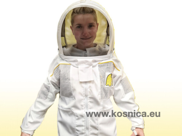 MODEL 2023: Delux P ventilirajuća pčelarska jakna (klasična jakna za pčelarstvo s dodatnim ventilirajućim materijalom) - M