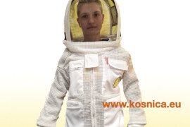 Profesionalna ventilirajuća pčelarska jakna s šeširom Košnica - XXXL