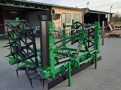 Poluteška drljača sa hidrauličnim podizanjem krila, radni zahvat 5.00, PN/ŠK