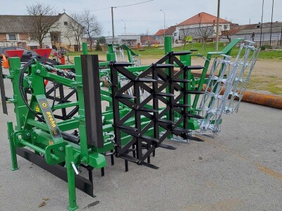 Teška drljača sa hidrauličnim podizanjem krila, radni zahvat 3.60, klin 30x30x220