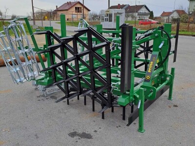 Teška drljača sa hidrauličnim podizanjem krila, radni zahvat 3.60, klin 30x30x220