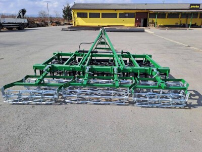 Teška drljača sa hidrauličnim podizanjem krila, radni zahvat 3.60, klin 30x30x220